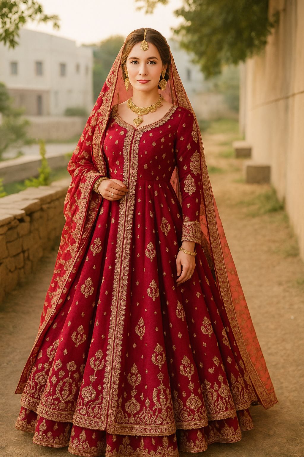 Luxury Bridal Barat Lehenga – Customizable Designer Wedding Wear (Pre-Order)