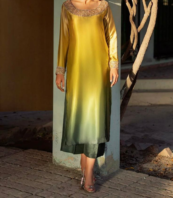 Shaded Silk 2piece